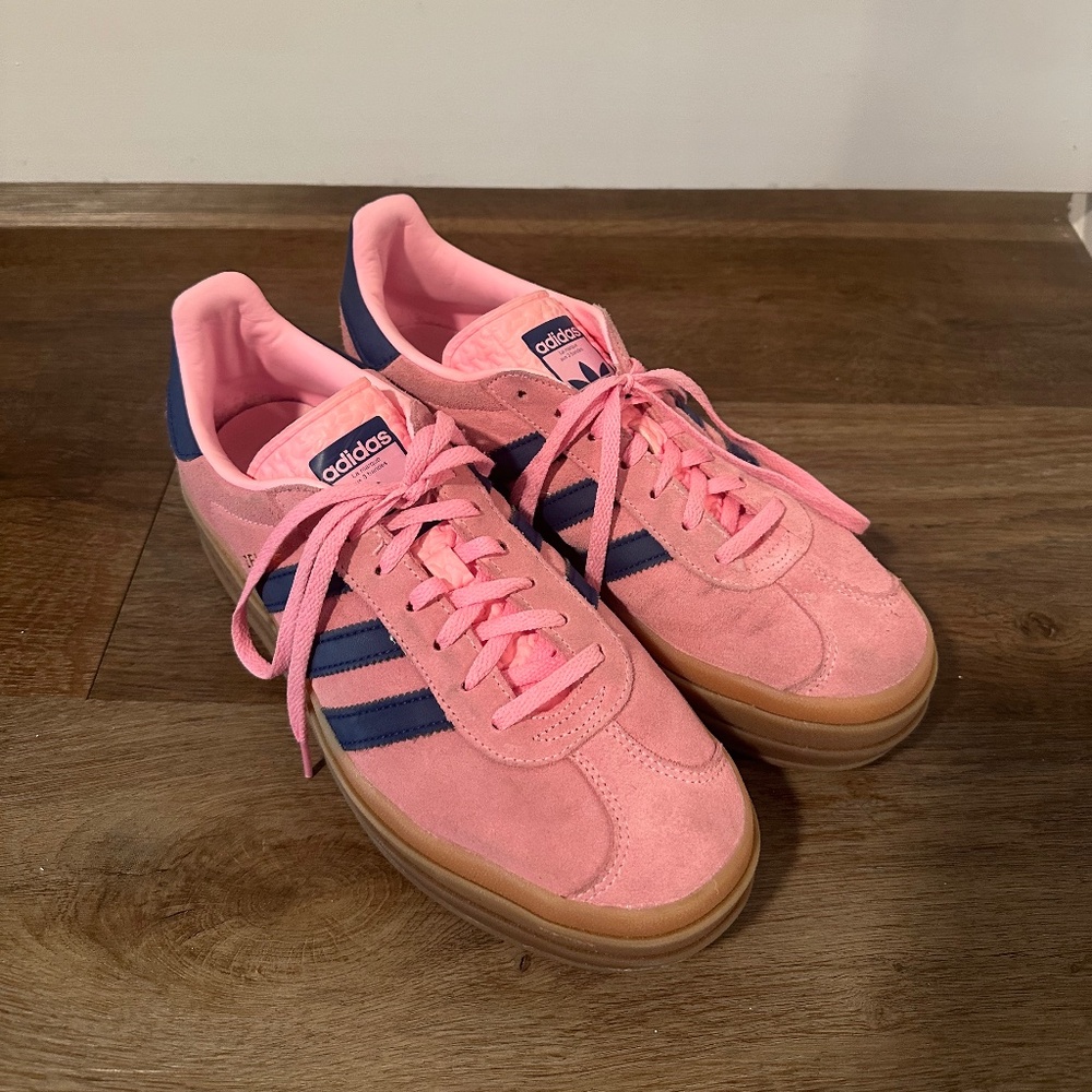 ADIDAS Gazelle Bold Pink Glow Gum | Size 10